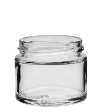 Pot caviar 065ml 58TO verre clair non empilable